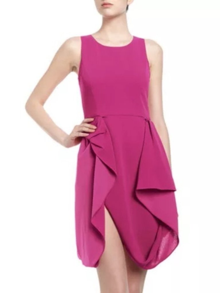 Bcbgmaxazria Gretchen Cocktail Pink Dress Size 8